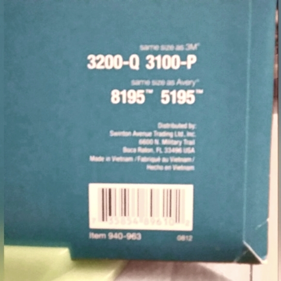 FREE with PURCHASE. Office Depot return address labels 24 sheets - Picture 4 of 4